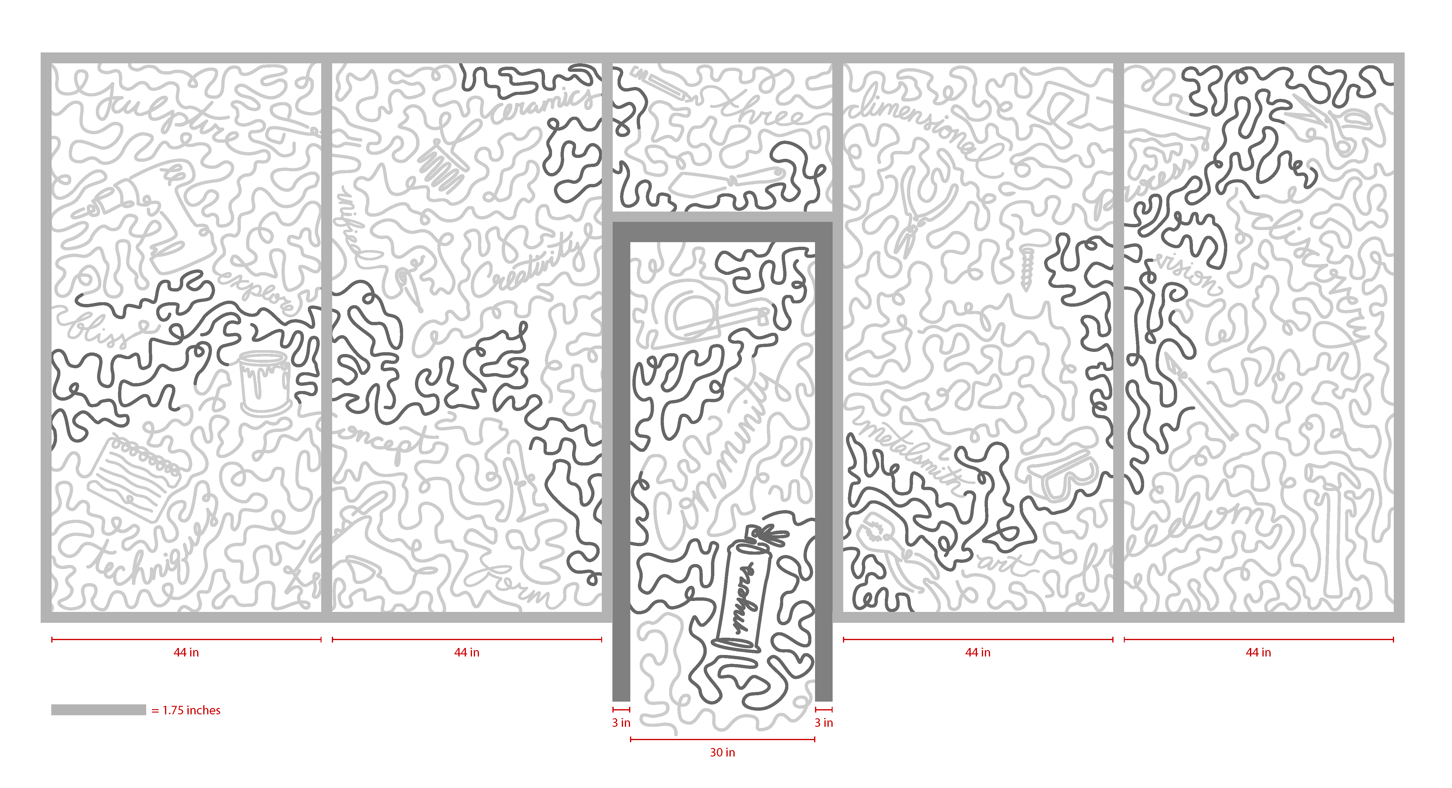 3D Flat